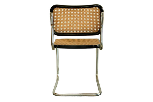 Four Marcel Breuer Cesca chairs for Knoll