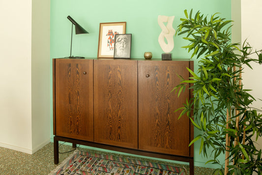 Brutalist and elegant cabinet