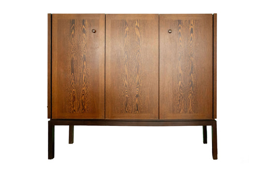 Brutalist and elegant cabinet