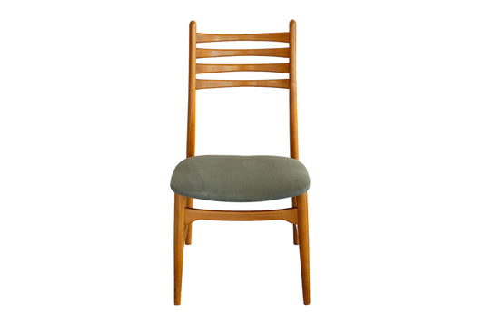 Four Danish vintage dining chairs