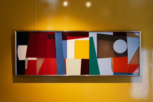 Decoratief paneel voor het restaurant van het station van Guillemins in Luik, ca. 1956 (inv. 0576) by Jean Rets