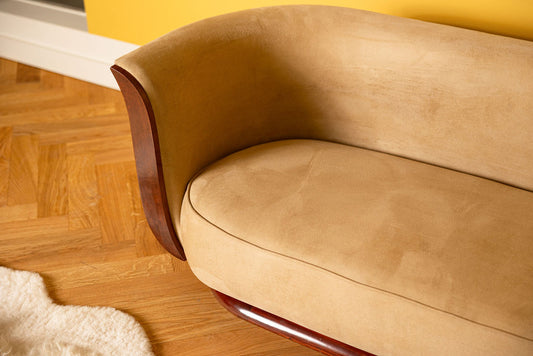 Art Deco Tulip two seater for Hotel Le Malandre