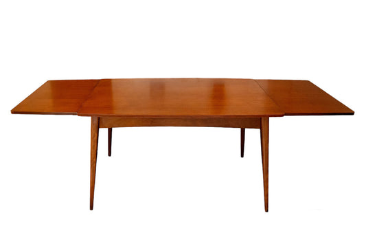 Extendable dining table by Louis Van Teeffelen