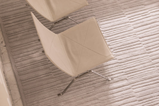 Fauteuil PK22™ en cuir nubuck blanc rare par Poul Kjærholm pour Fritz Hansen - Lot de 2