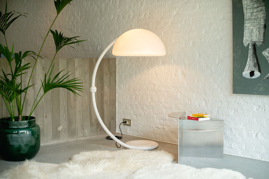 Serpente floor lamp by Elio Martinelli