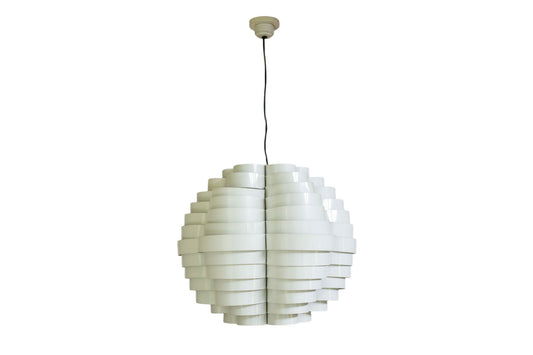 Large 1960s Italian 'Tornado' ceiling lamp by Elio Martinelli for Martinelli Luce