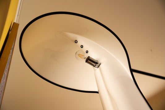 Alba floorlamp by Ermanno Lampa & Sergio Brazzoli for Guzzini