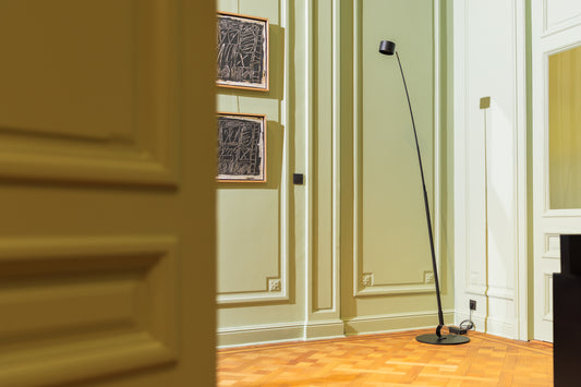 Lampadaire Sampei 440 par Enzo Calabrese et Davide Groppi