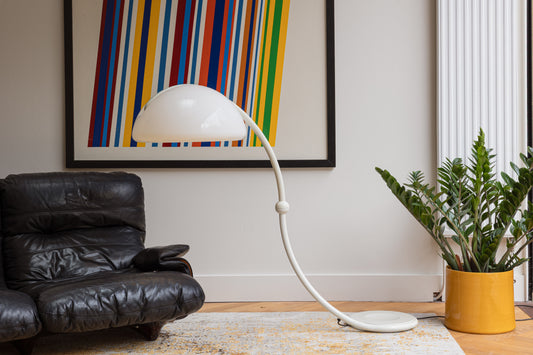 Serpente floor lamp by Elio Martinelli