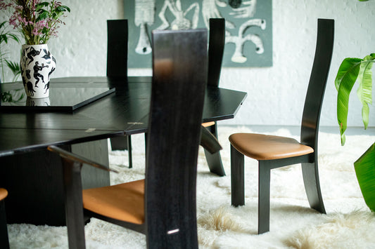 Chaises Iris par Bob et Dries Van Den Berghe - lot de 2