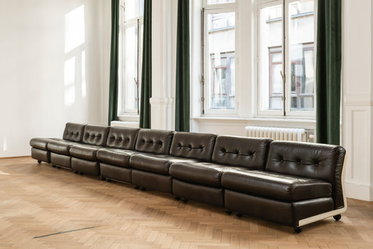 Amanta seating set with coffee tables by Mario Bellini for B&B Italia - set of 9