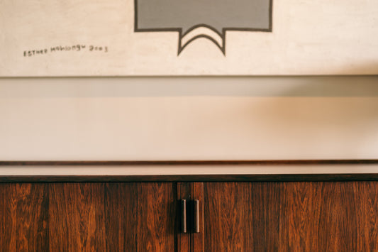 Buffet Tambour en palissandre par Arne Vodder pour Sibast