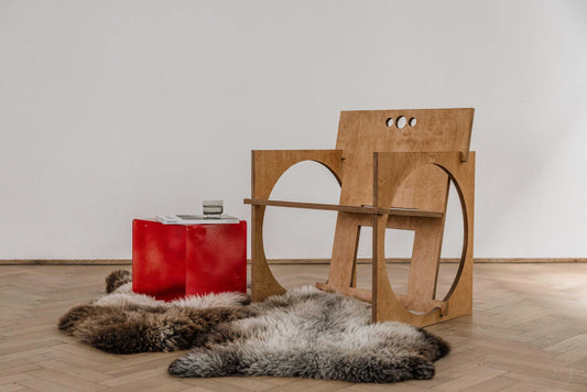 Sedia Tonda Wood van Edoardo Lietti voor Studio Kopenhagen