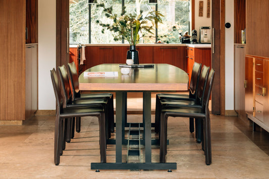 Chaises CAB 412 en cuir marron foncé de Mario Bellini pour Cassina - lot de 6