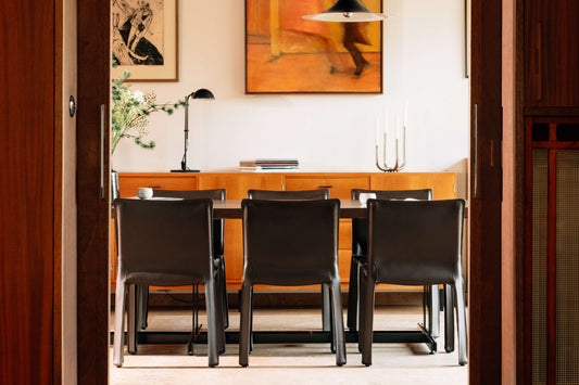 Chaises CAB 412 en cuir marron foncé de Mario Bellini pour Cassina - lot de 6