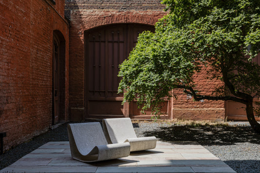Duo of iconic Loop Chairs by Willy Guhl