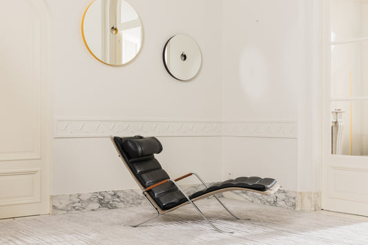 Fauteuil Grasshopper FK87 de Preben Fabricius & Jørgen Kastholm pour Lange Production