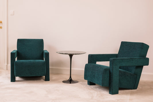 Paire de fauteuils Utrecht par Gerrit Thomas Rietveld pour Cassina