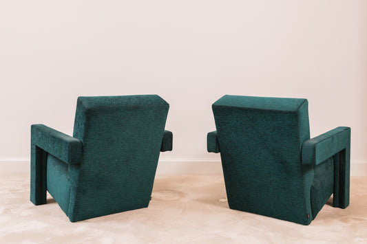 Paire de fauteuils Utrecht par Gerrit Thomas Rietveld pour Cassina