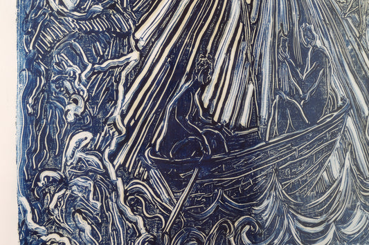 Epiphany blue door Johan Van Dijck