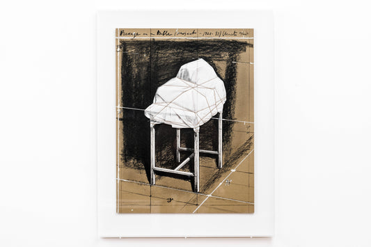 Package on a Table - Project 1961-1988 by Christo (1989)