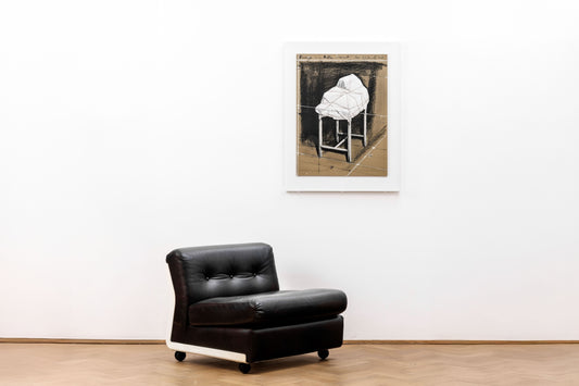 Package on a Table - Project 1961-1988 by Christo (1989)