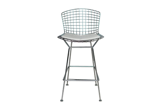 Superbe tabouret de bar par Harry Bertoia pour Knoll