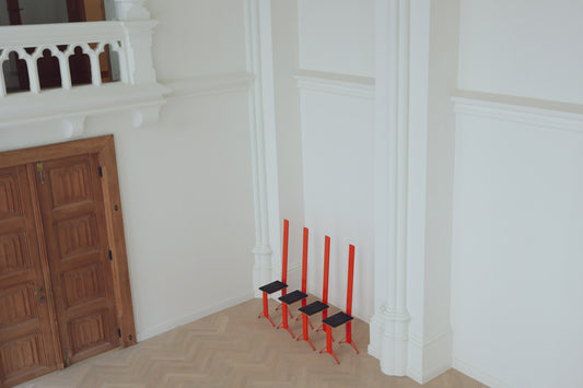 Set of four Architectural chairs
